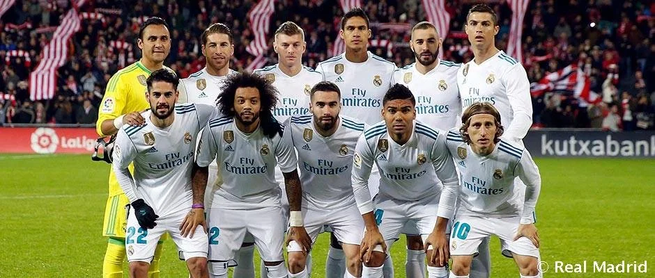 Hình ảnh các cầu thủ Clb Real Madrid